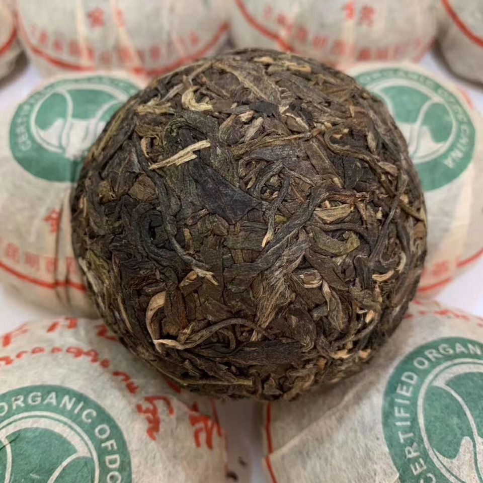 HelloYoung Gold Award Organic Millennium Tree Tuo Pu-erh Tea Raw Ban Zhang Puer 100g