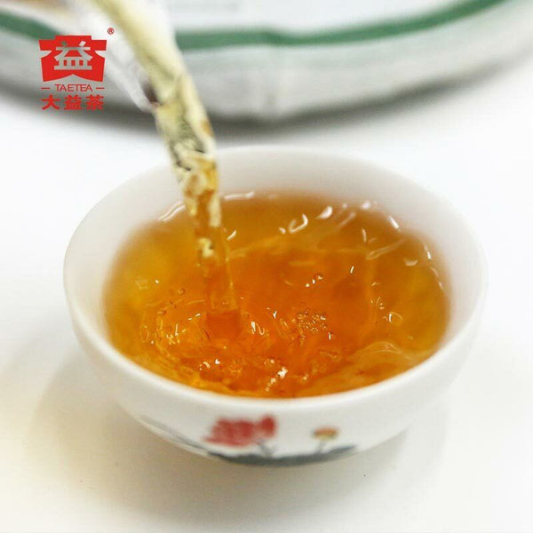 HelloYoung TAETEA 0622 Raw Puer Tea Batch 801 Menghai Dayi Sheng Puer Tea 400g