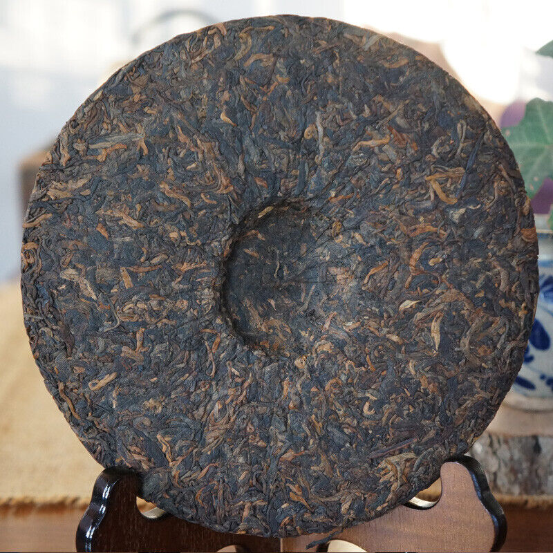 HelloYoung Haiwan Old Comrade Liang Zai Pin Ancient Tree Pu-erh Pu'er Tea Ripe 400g