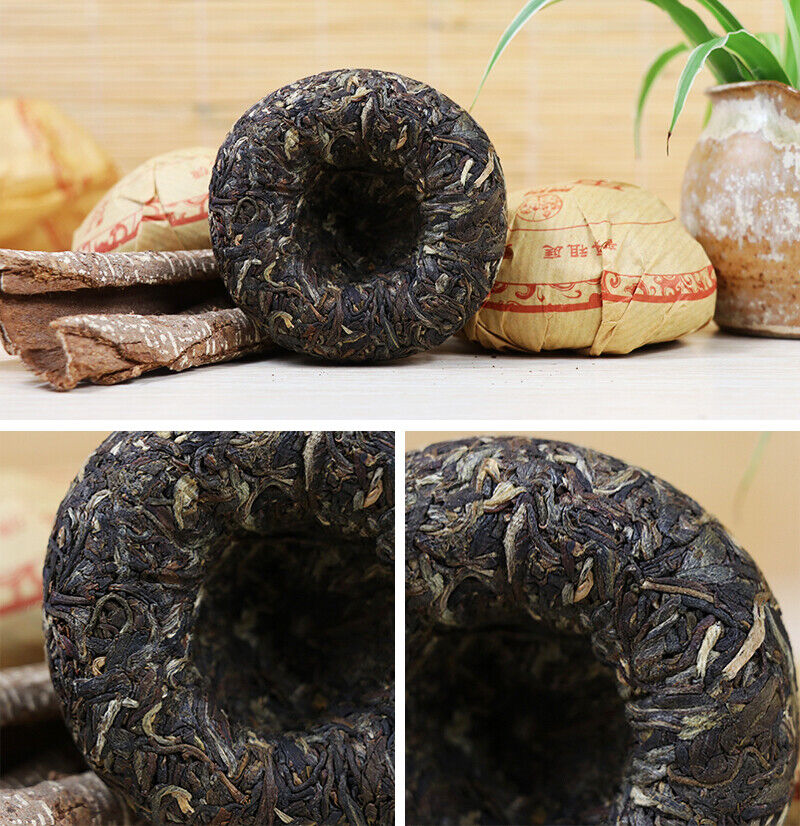 HelloYoung JIA JI TUO CHA * PURSUE Menghai Tuo Cha Puer Tea Green Raw Pu-erh Tea 500g