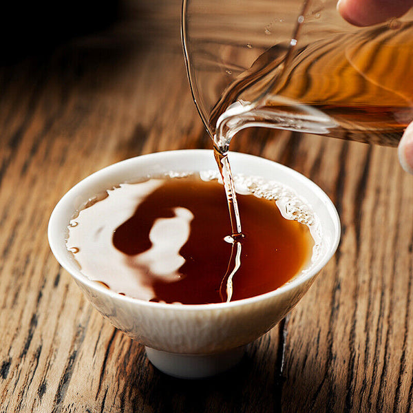 HelloYoung Mengku Rongshi Shu Puer Chinese Tea Mu Ye Chun 3 Year Aged Ripe Pu'er 60g