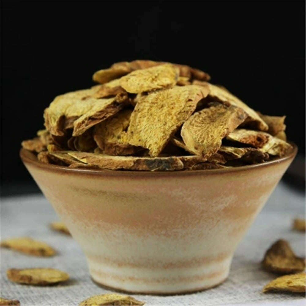 HelloYoung Huang Qin Powder Scutellaria 100% Pure Chinese Herbs Skullcap Root Powder 250g