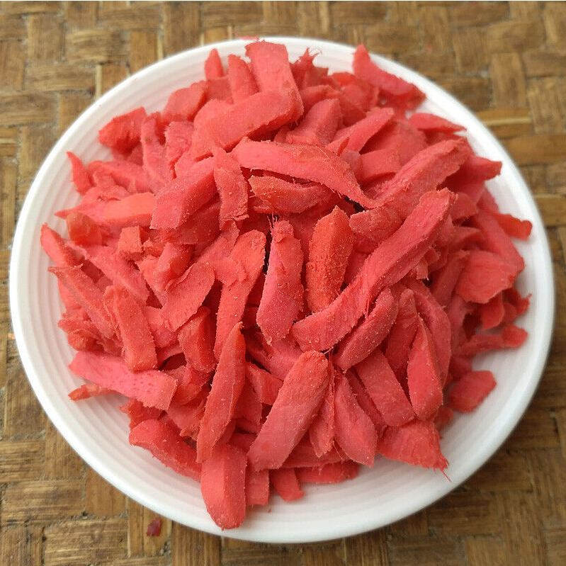 Preserved Red Ginger Natural Asian Chinese Snack Free Shipping 200G