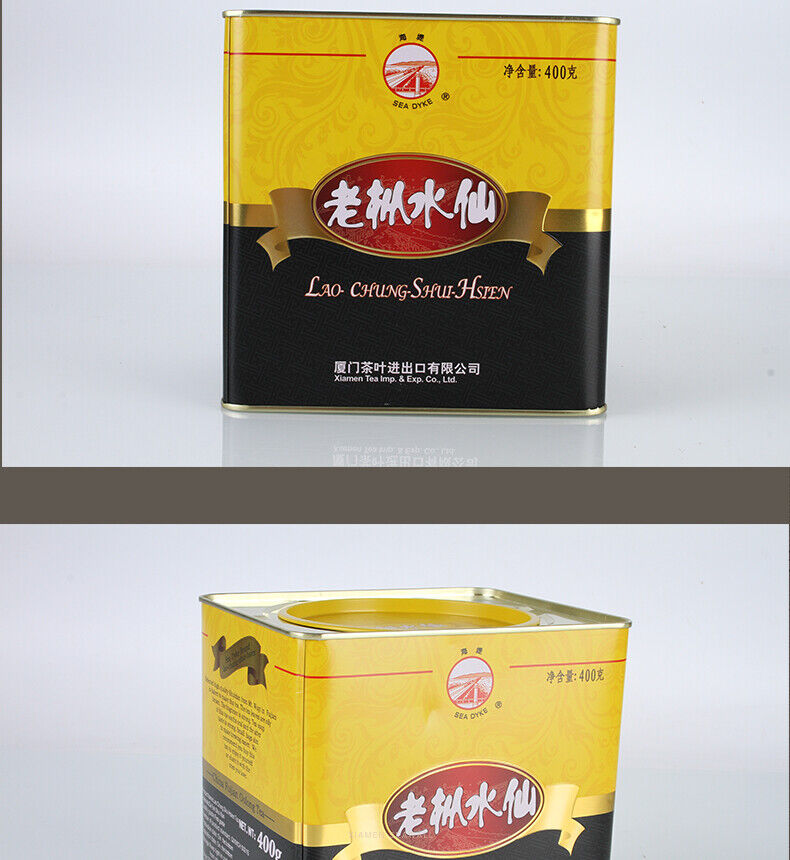 400g/Tin AT110 Fujian Nong Xiang Lao Cong Shui Xian Rock Cha Premium Oolong Tea