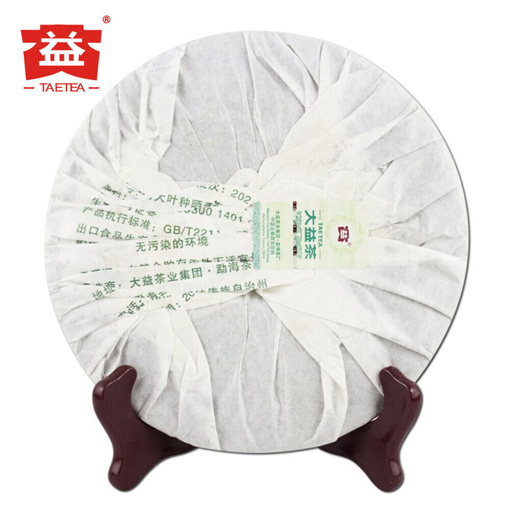 HelloYoung TAETEA 7542 Sheng Puer Tea Random Batch Dayi Raw Puer Tea 357g