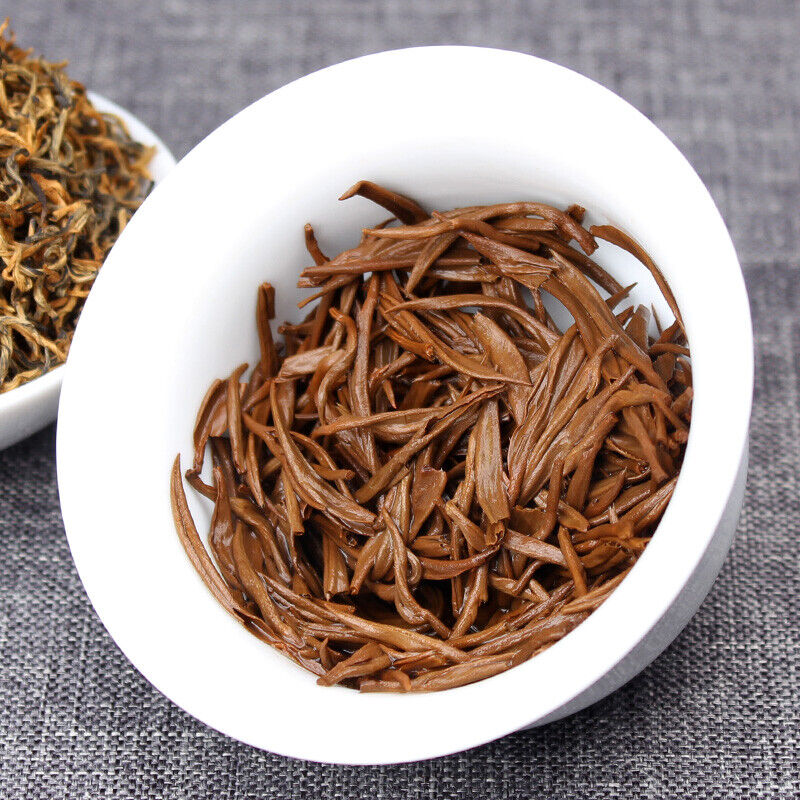 HelloYoung OrganicDianhong Golden Buds JIN SI Dian Hong Gold Yunnan Black Tea 250g