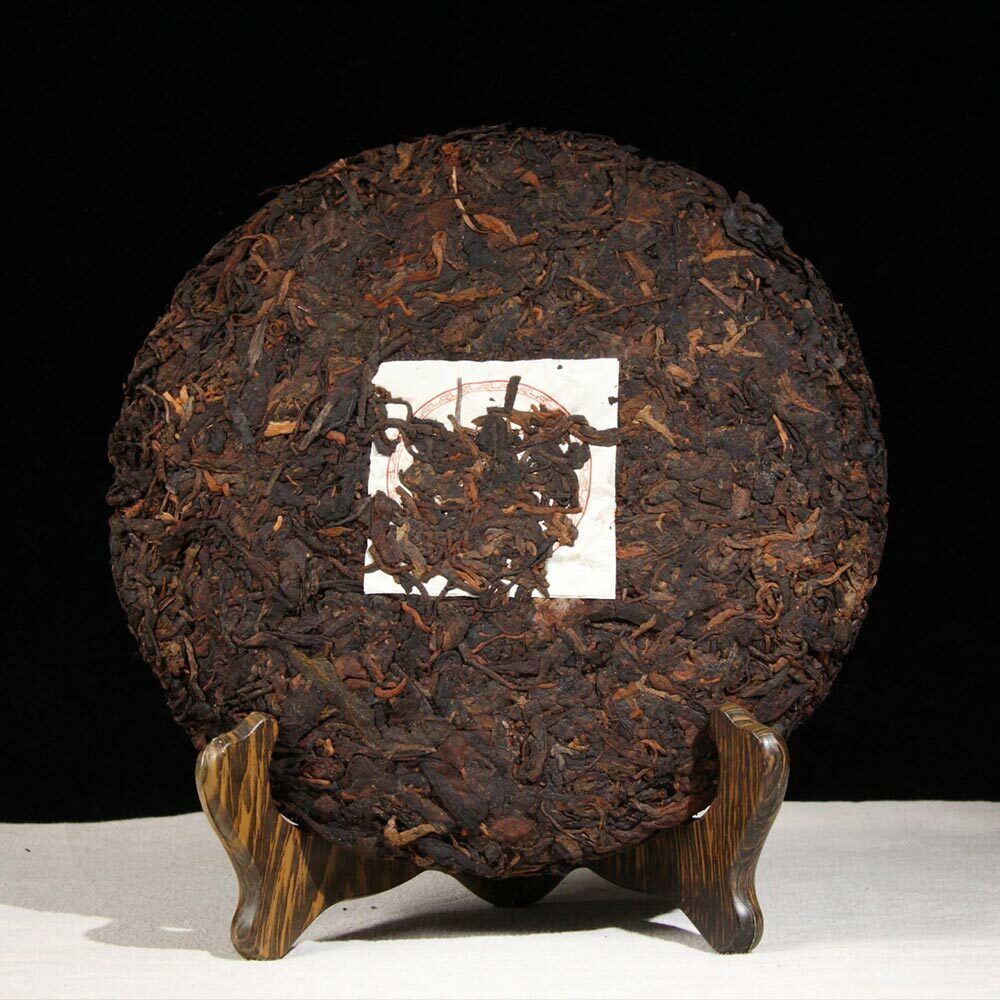 HelloYoung Puerh 100% Natural Shu Puer Tea Health Care 357g Top Sanpa Lao Ban Zhang Ripe