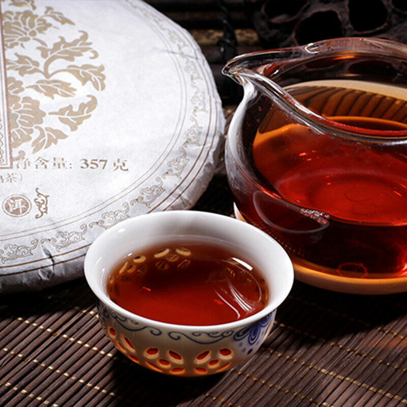 HelloYoung Colourful Yunnan Qing Feng Xiang CHEN XIANG Puer Ripe Pu'er Tea 357g Shou Cha