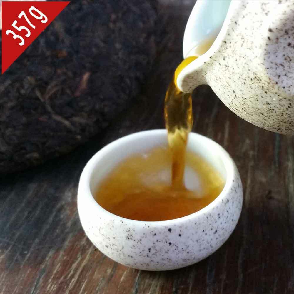 HelloYoung Yr Ji Xing Tea-horse Ancient Road Ripe Puerh 357g Shu Pueh Tea Cake 357g