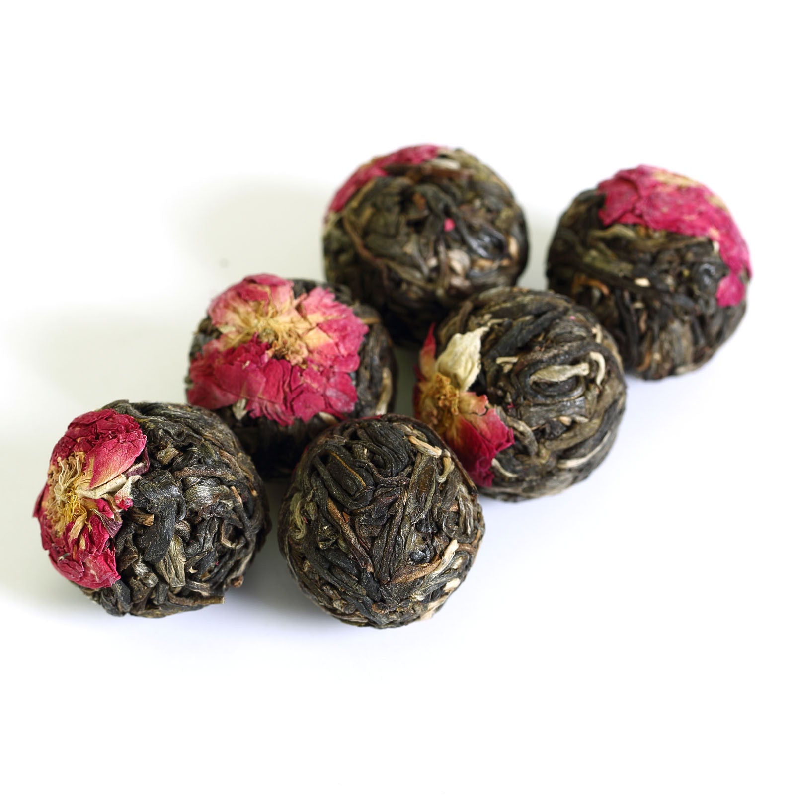 HelloYoung HELLOYOUNG 100g Red Rose Flower Yunnan Bulang puer Pu'er Puerh Tea Raw Ball