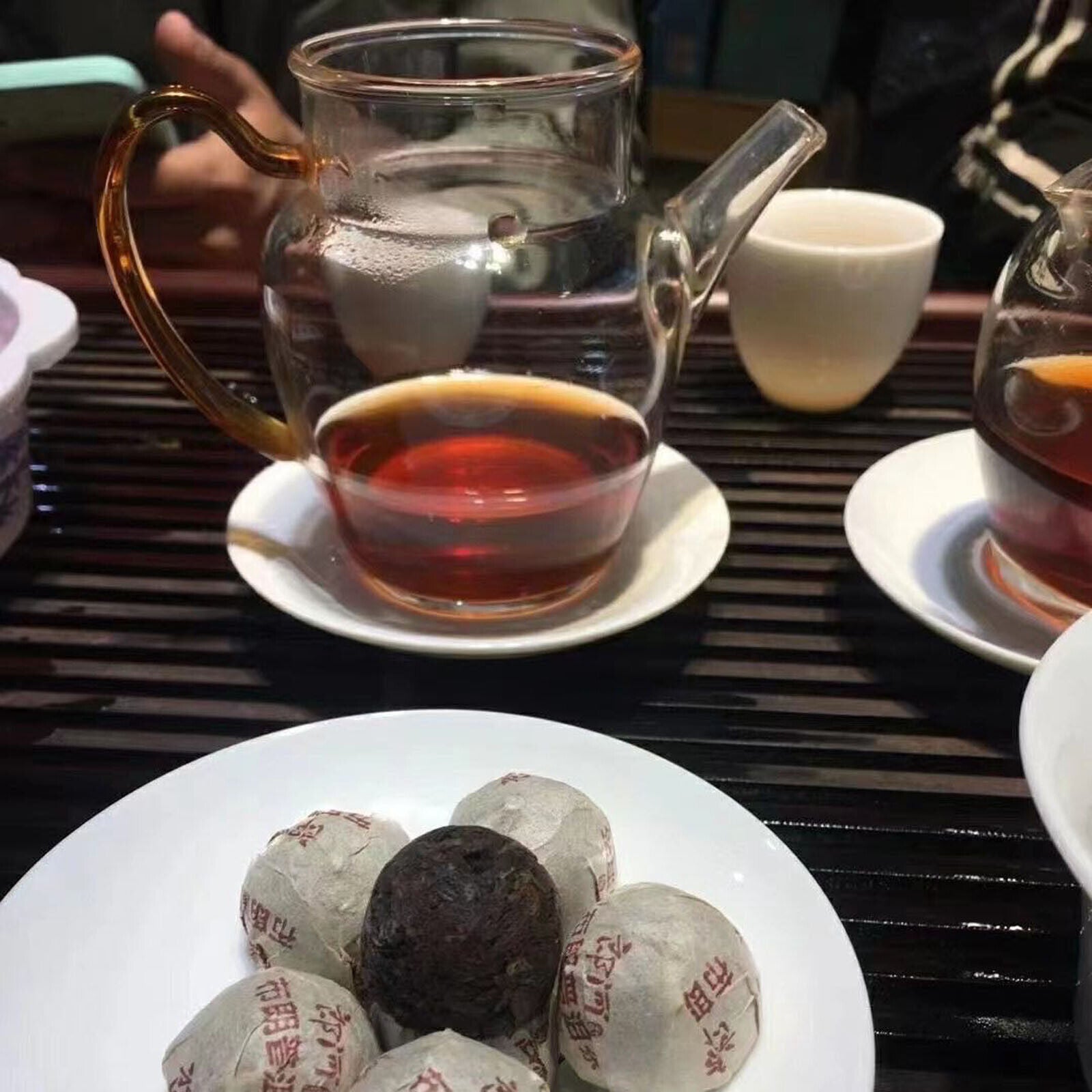 HelloYoung Supreme Yunnan Langhe Bulang Mount puer Pu Erh Puerh Tea Mini Ripe Tuo Cake