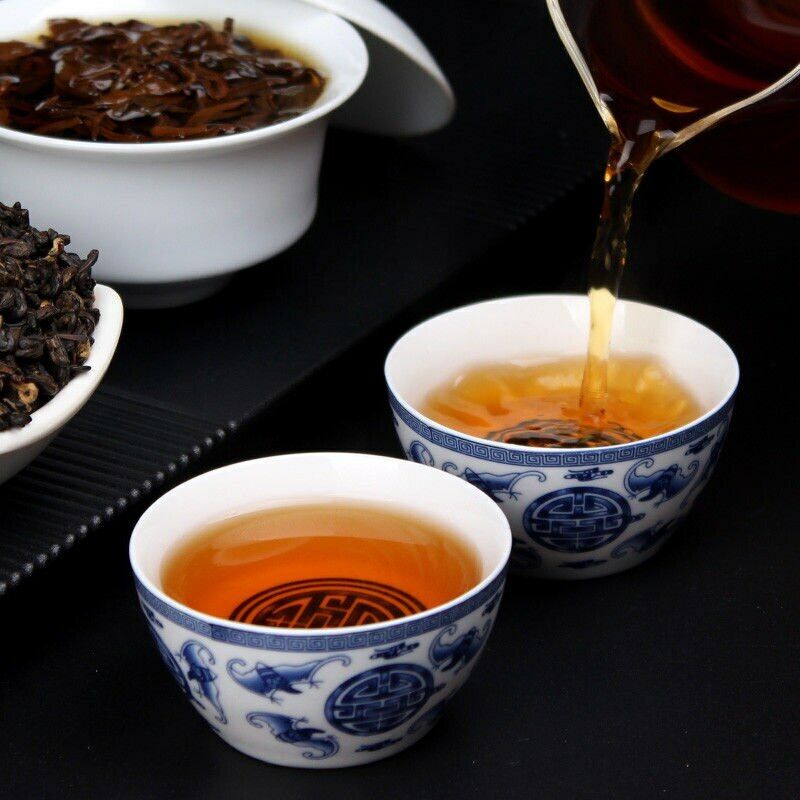 HelloYoung Dian Hong Tea Dian Hong Snail FengQing Chinese Tea Dianhong Yunnan Black Tea