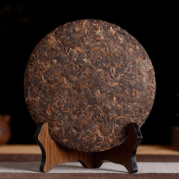 HelloYoung Haiwan Shen Shan Lao Shu Ripe Remote Mountain LaoTongZhi Shu Puer Tea 500g