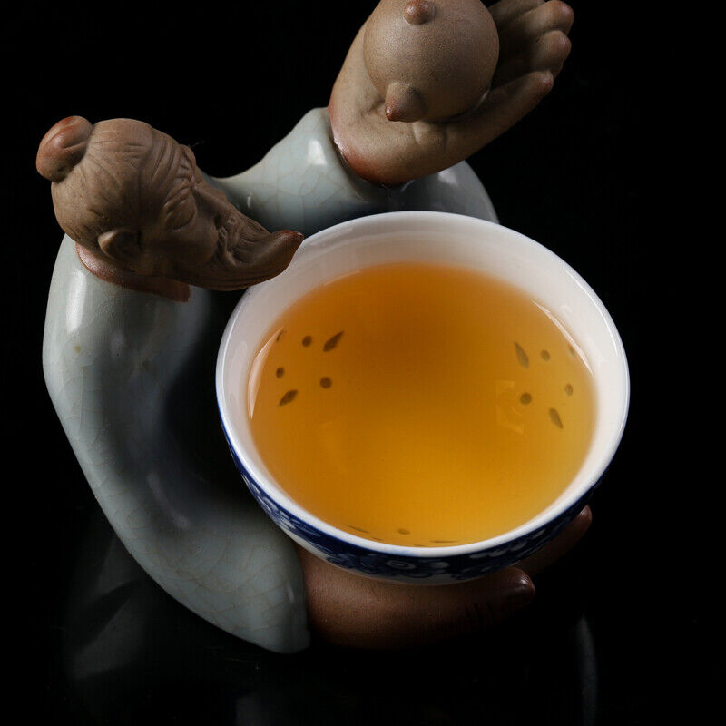 HelloYoung Yunnan Menghai Ba Jiao Ting Sheng Tuo Cha Bulang Mt. Pu'er Tea Raw 500g Box