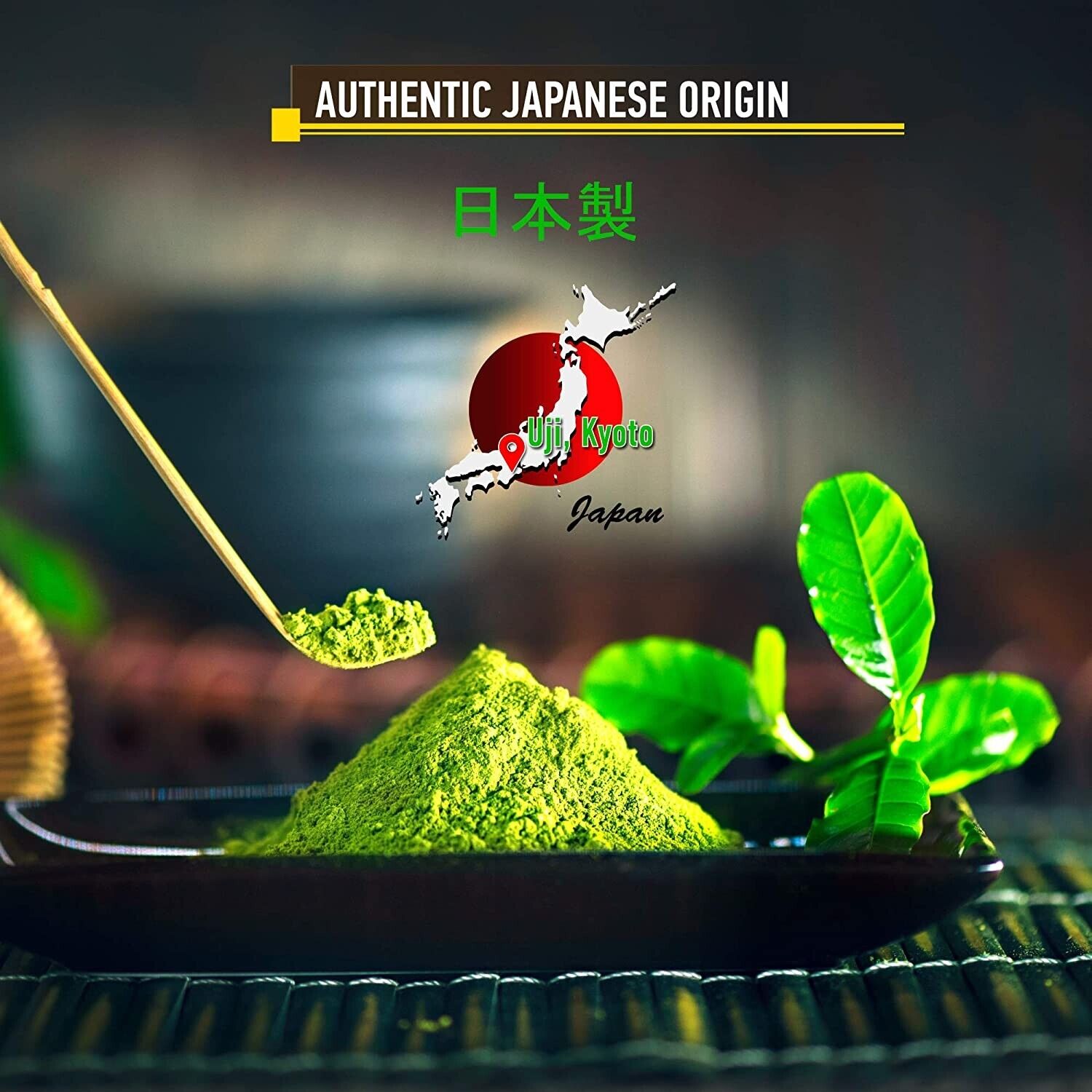 HelloYoung 3.5Oz Authentic Japanese Origin Organic Ceremonial Grade Matcha Green Tea Powder Secondary image