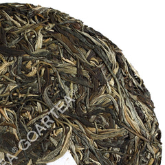 HelloYoung 2015 year 357g Organic Yunnan Ancient Tree Spring puer Pu'er Puerh Tea Raw Cake