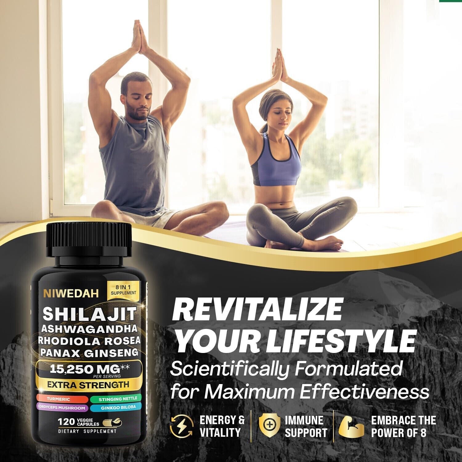 Dynamic Vitality Bundle - Sea Moss Multivitamin & Shilajit Power Combo