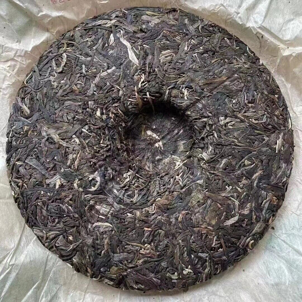 357g Yunnan Sheng Puerh Tea Banzhang Old Pu-erh Raw Tea Cake Aged Pu'er Tea
