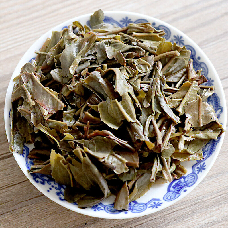 HelloYoung Milestone Green Cake * BAJIAOTING Pu'er Tea Bulang Mountain Puer Raw Tea 357g