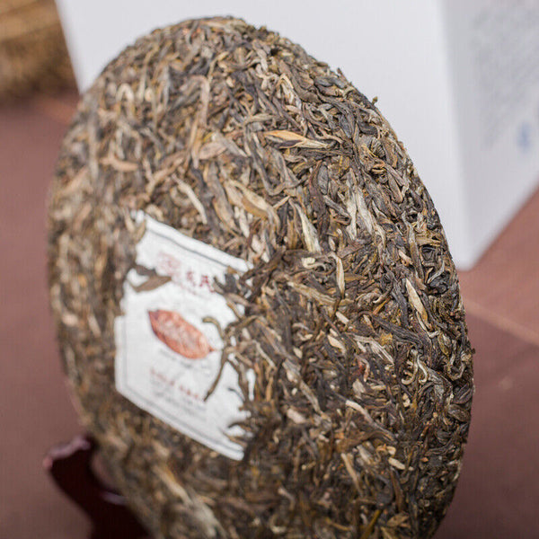 HelloYoung Mengku Rongshi Big Leaf Green Cake Yunnan Pu-erh China Pu'er Tea 500g Raw