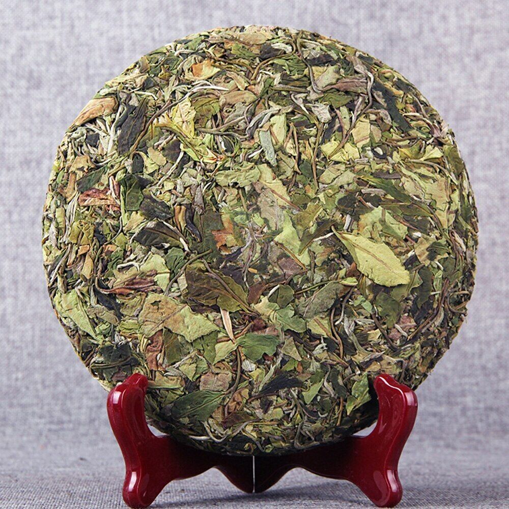 HelloYoung Puer Tea Cloud-like White Beauty Premium Raw Puerh Tea 357g Golden White Sheng