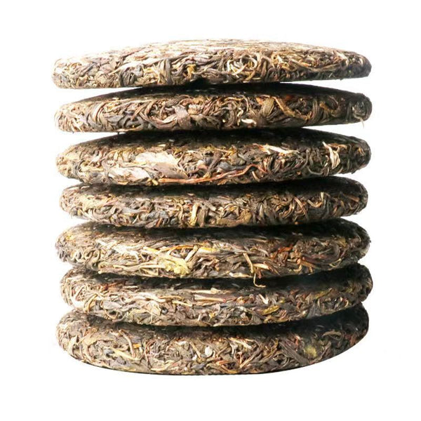 Yunnan Raw Puerh Tea Iceland Pu-erh Raw Tea Cake Big Leaves Pu'er Green Tea 357g