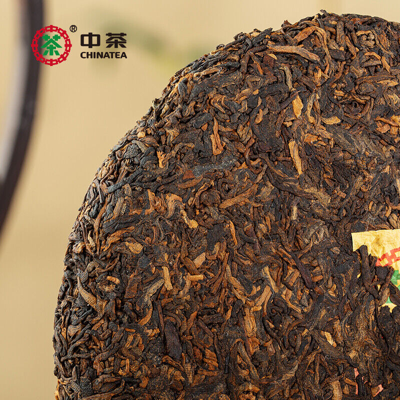 HelloYoung CHINATEA Brand Jin Hao Yu Lian Pu-erh Tea Cake 357g Ripe Palace Pu'er 357g