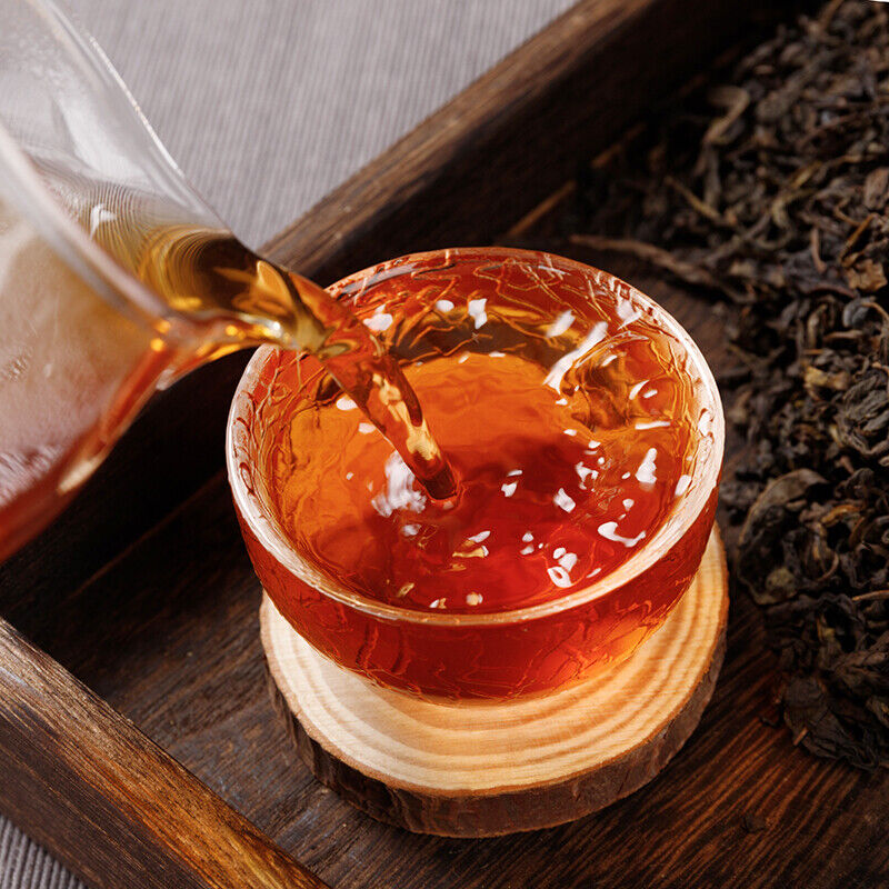 HelloYoung Tian Jian in Cotton Bag Heavenly Tips Hunan Anhua Tianjian Hei Cha Dark Tea 500g