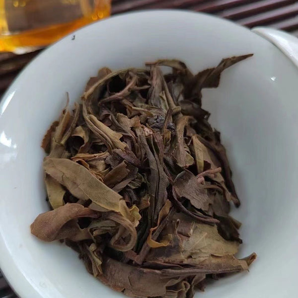 HelloYoungTea ZHI ZUN CHA WANG 2007 Liming Ba Jiao Ting Puer Tea Pu-er Tea Raw Cake 357g