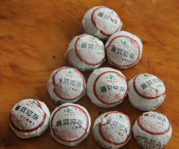 Chinese Puer Tea Slimming Tea Mini Tuocha Natural Ripe Black Pu-Erh Tea 200g