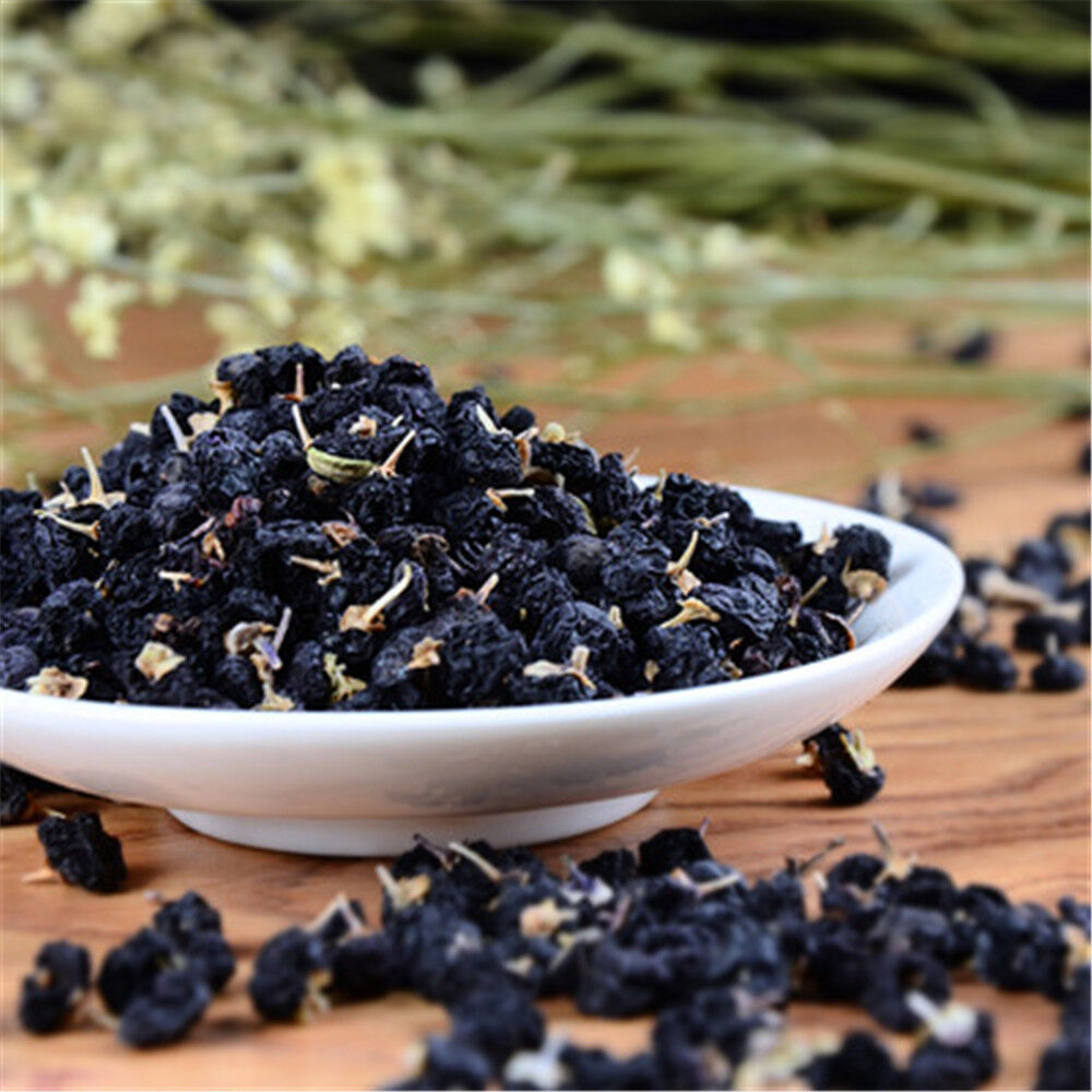 Black Goji Berries Lycium Wolfberry Kidney Sex Wild Organic