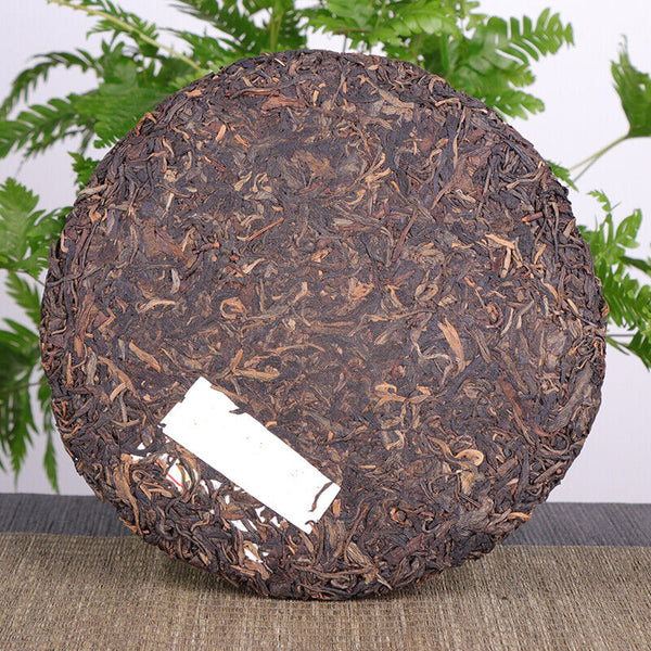 HelloYoung Snow Print Aged Yunnan Pu-erh Tea Cake Raw Puer Sheng Tea 357g/12.59oz