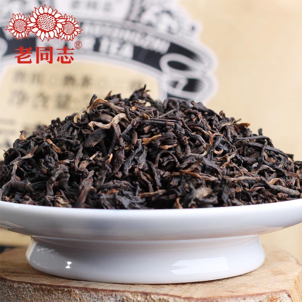 HelloYoung Haiwan 2018 Yunnan Pu Erh Ripe Pu Erh Weight Loose tea 500g