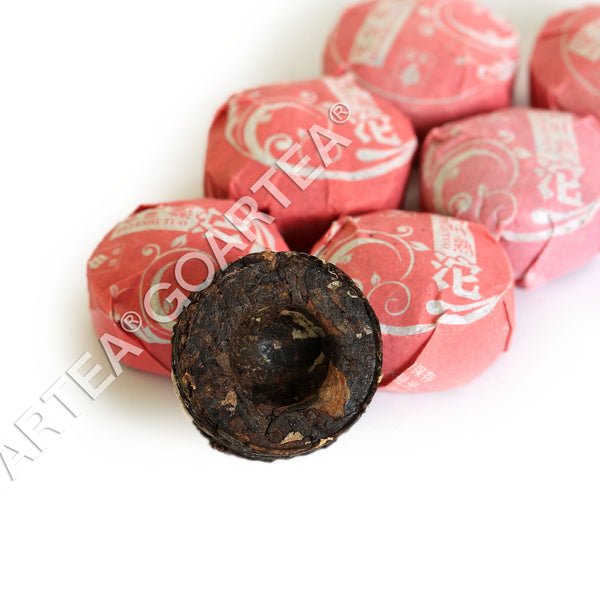 HelloYoung HELLOYOUNG yr Lotus Leaf Flavored Mini Ripe Cake Fitness Pu'er Pu erh Tea