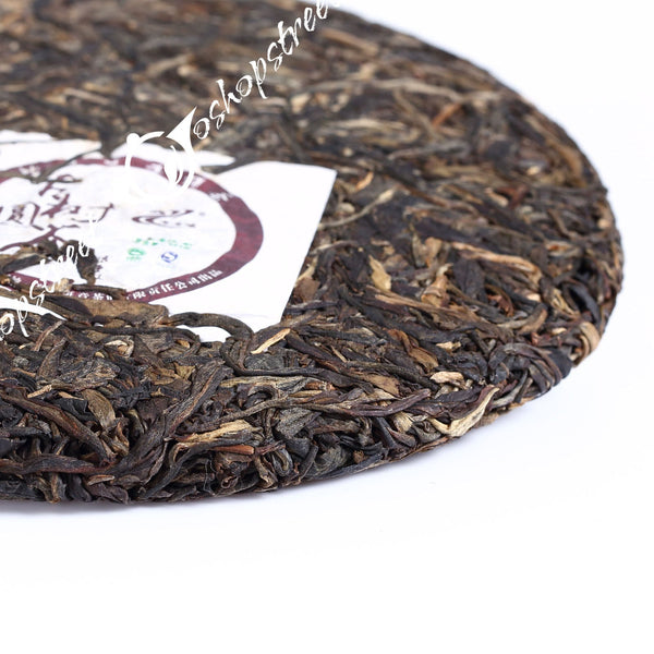 HelloYoung yr 357g Organic Laomane Banzhang Ancient Tree Puer Puerh Pu'er Tea Raw Cake