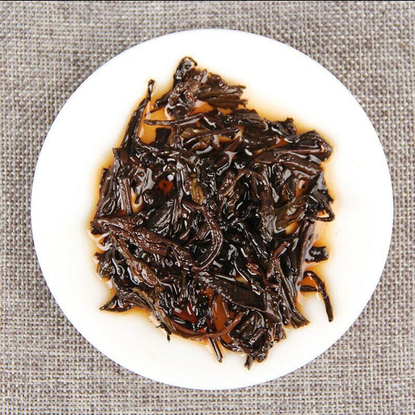 HelloYoung Chinese Yunnan Ancient Tree Shu Puerh Mini Puerh Brick Instant Ripe Puer 40g