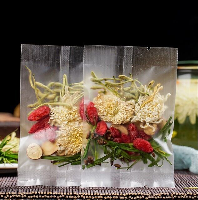 Honeysuckle, chrysanthemum, medlar, cassia seed, rock sugar, Reduce heat