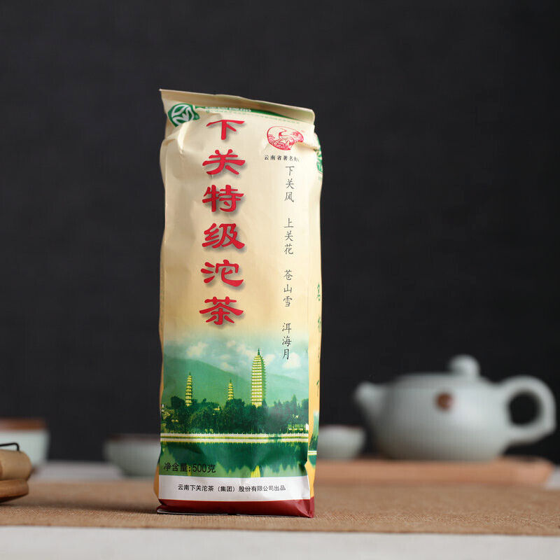 XIA GUAN TE JI TUO CHA 2010 Yunnan Tuocha Puer Puerh Pu-erh Tea Raw Pu'er 500g Secondary image