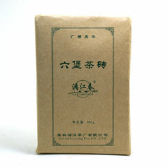 HelloYoung Black Tea Dark Tea Liu Pao Rice Black Brick Tea Guangxi Aged Liubao Tea 500g