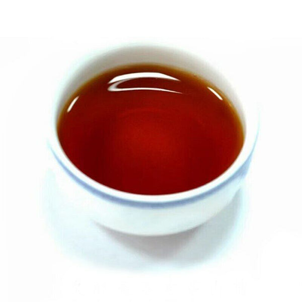 HelloYoung 357g Haiwan Yi Dai Zong Shi Ripe Puer Tea Authentic Lao Tong Zhi Aged Puer Tea