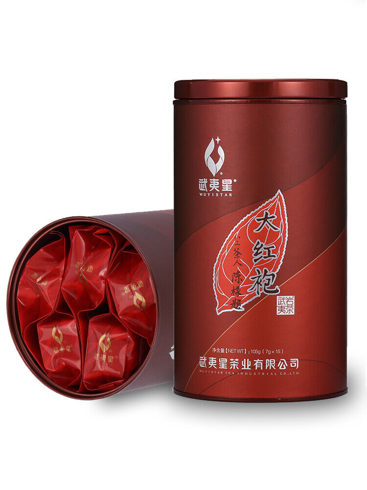 HelloYoung Wuyi Star New Big Red Robe Da Hong Pao Dahongpao Oolong Tea Yan Cha 105g Secondary image