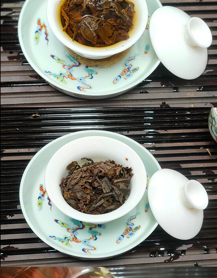 HelloYoung MengKu Hao Rongshi Yunnan Mengku Qizi Tea Biscuit Green Cake Raw Puer 400g