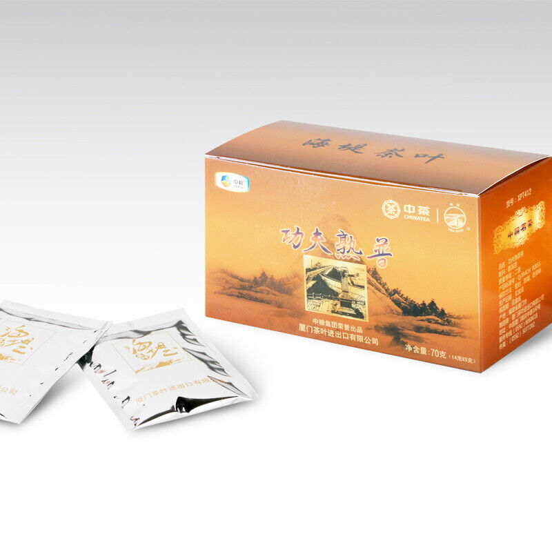 HelloYoung GONG FU SHU PU TEA XPT412 Sea Dyke XPT412 Kung Fu Pu-erh Tea Loose 70g Ripe Secondary image