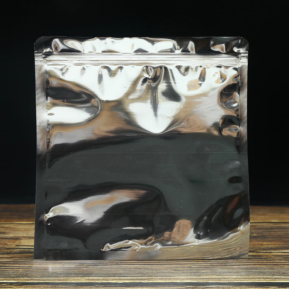 HelloYoung 10pcs/lot Puer Empty Zip Lock Transparent Plastic Bags Recyclable Packing Bag