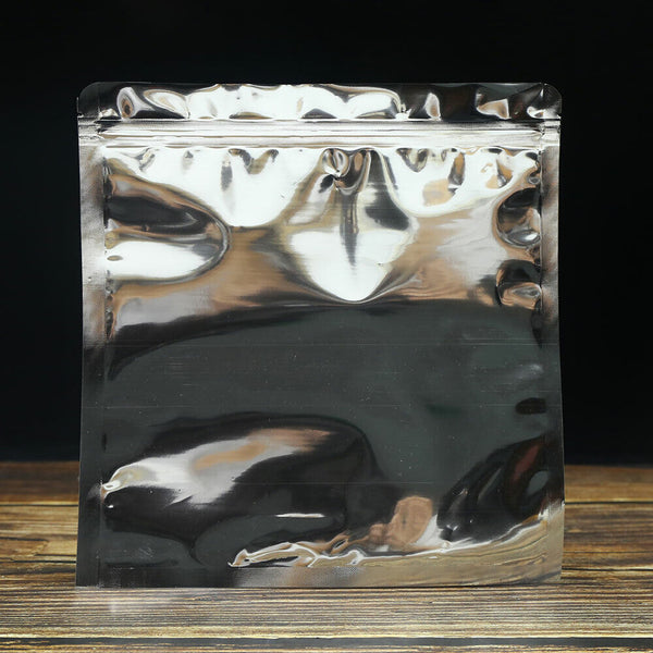 HelloYoung 10pcs/lot Puer Empty Zip Lock Transparent Plastic Bags Recyclable Packing Bag