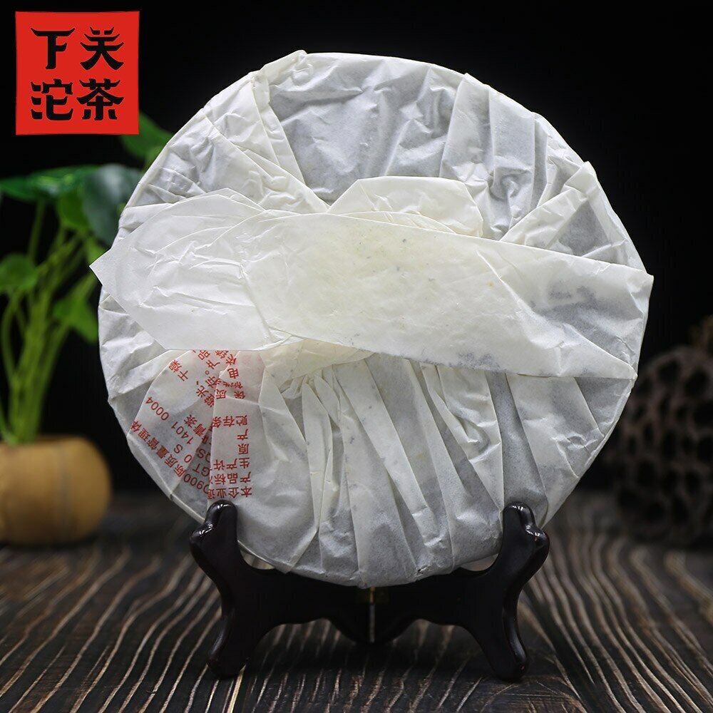HelloYoung Xiaguan Puh Er Pine Crane Qizi Shen Puer Chinese Tea Cake 357g