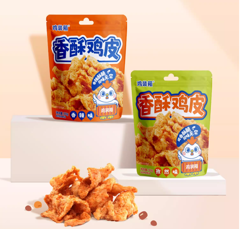 30g*6bags 炸鸡皮 Crispy Crunchy Chicken Skin Deep Fry Instant Party Delicious Snack Secondary image
