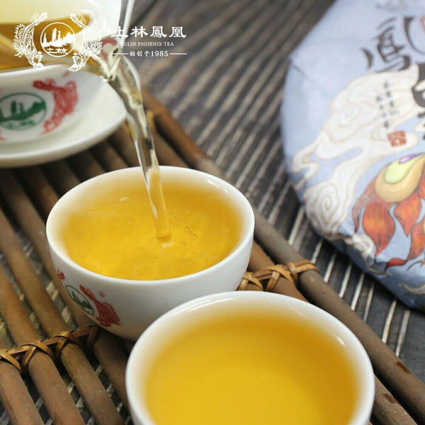HelloYoung TuLin Phoenix Sheng Puerh Tea "China Fenghuang" Raw Puer Tea 357g