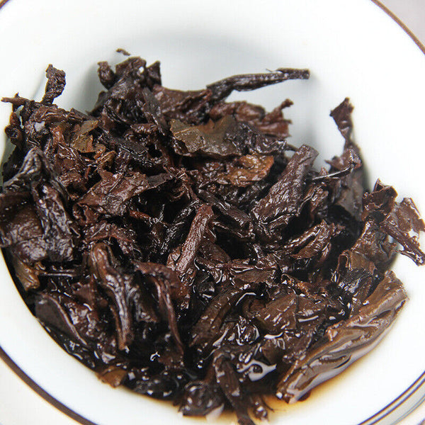 HelloYoung Jingmai Mellow Flavor Shu Puer Tea Jing Mai Old Tree Ripe Puer Tea 357g