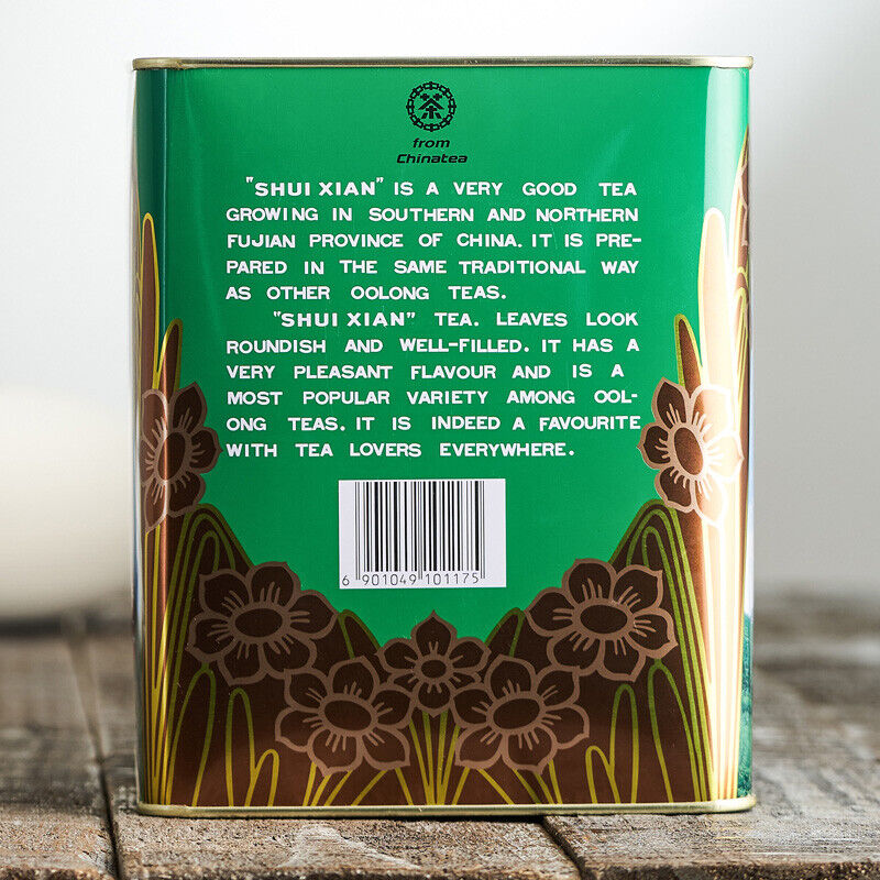 HelloYoung Sea Dyke AT117 Shui Xian China Fujian Shui Hsien Oolong Tea 500g Complete Tin